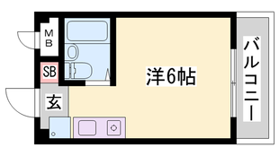 西明石駅 徒歩3分 3階の物件間取画像